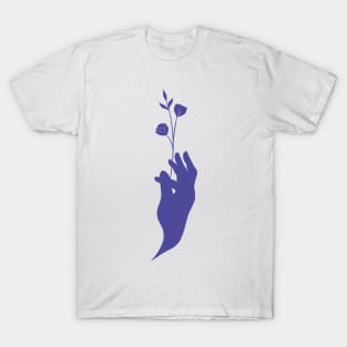 Hand and flowers T-Shirt